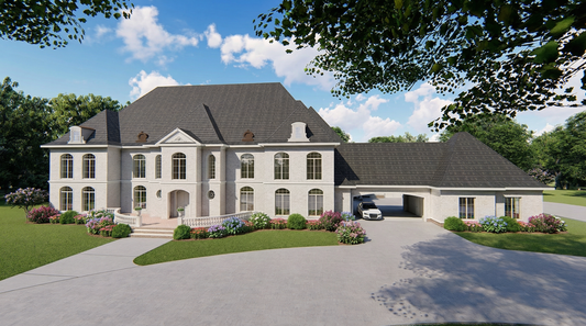 House Plan 5035 Aveon Manor, Luxury House Plan
