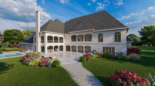 House Plan 5035 Aveon Manor, Luxury House Plan