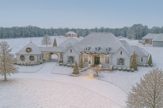 House Plan 5043 Winslow Manor, European House Plan