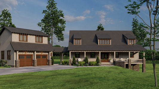 House Plan 5062 Silverton Retreat, Rustic House Plan