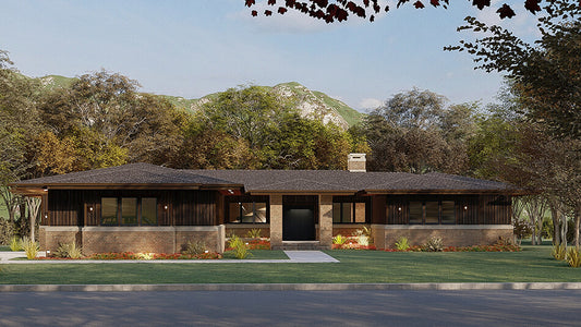 House Plan 5246 Manson Manor II, Contemporary Modern House Plan