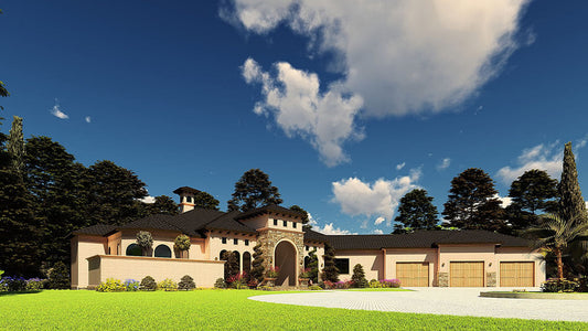 House Plan 5247 Grande Vista, Tuscany Village House Plan