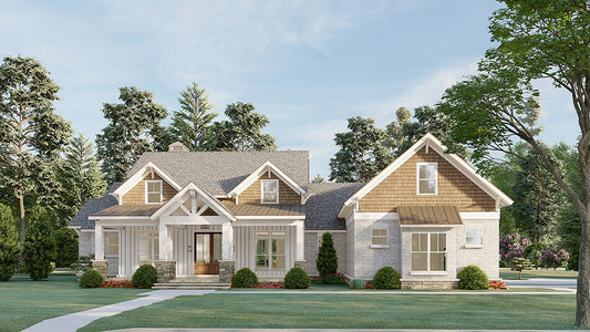 House Plan 5276 Westin Farm, Farmhouse House Plan