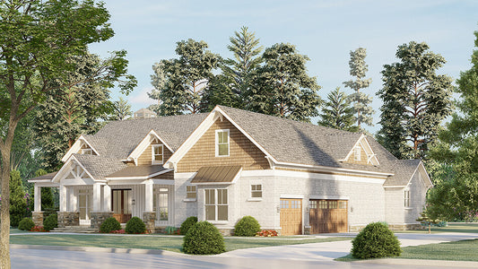 House Plan 5276 Westin Farm, Farmhouse House Plan