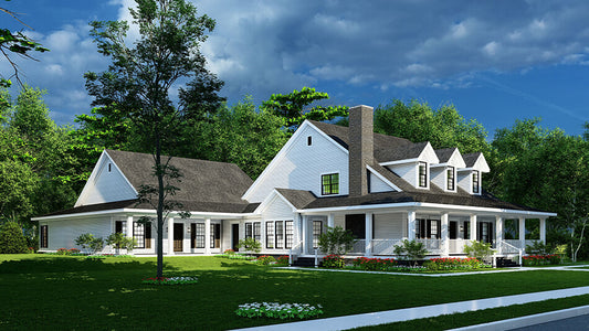 House Plan 5313 Heartland Farms, Farmhouse House Plan