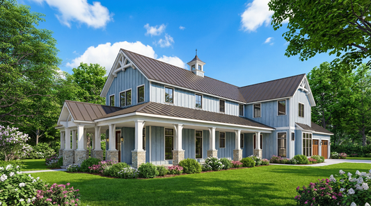 House Plan 5321 White Horse Ranch, Farmhouse House Plan