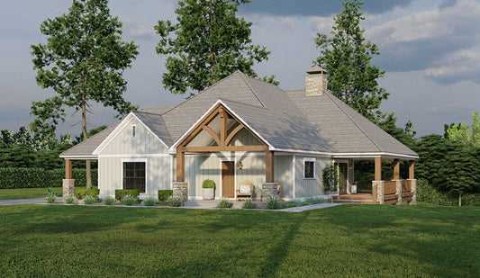 House Plan 5356 Summer Cottage, Cottage House Plan