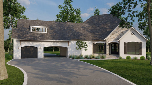 House Plan 5361 Aveon Place, European House Plan