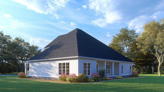 House Plan 5362 White Gables Farm, Farmhouse House Plan