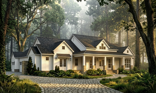 House Plan 5435 Homestead Haven, Farm House Plan