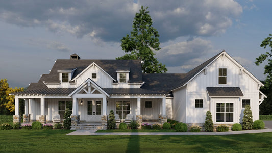 Modern Farmhouse House Plan, 5474 Lancaster Place