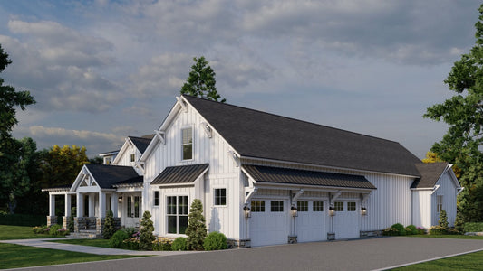Modern Farmhouse House Plan, 5474 Lancaster Place