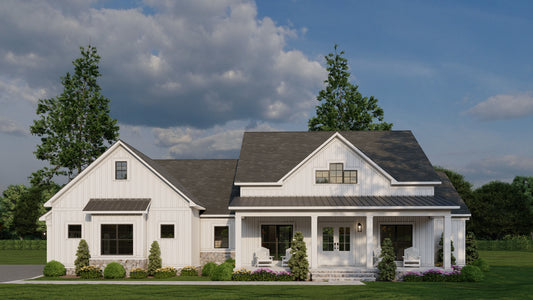 House Plan 5500 Heritage Homestead, Modern Farmhouse House Plan