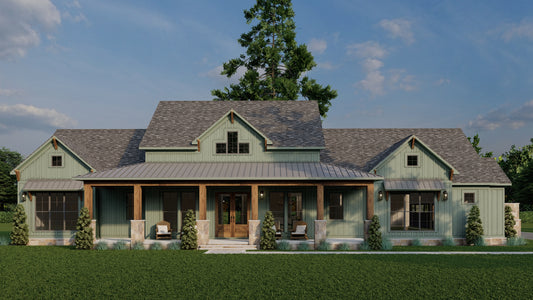 House Plan 5502 Mosswood Farmhouse, Modern Farmhouse Collection