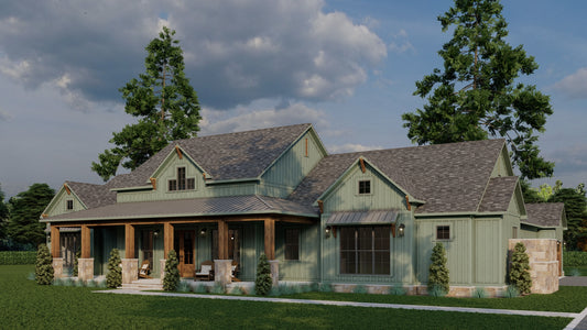 House Plan 5502 Mosswood Farmhouse, Modern Farmhouse Collection