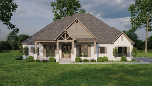 House Plan 5042 Ashland Place, Craftsman Bungalow House Plan