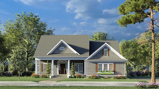 House Plan 5271 Sage Cottage, Farmhouse House Plan
