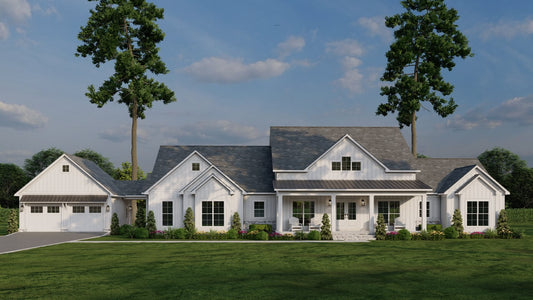 House Plan 5444 Rolling Hills Farms, Farmhouse Plan