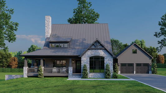 Riverbend Cabin House Plan, 5469 Appalachian Trails