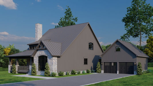 Riverbend Cabin House Plan, 5469 Appalachian Trails