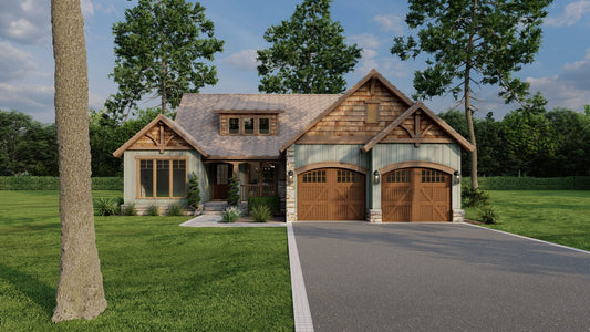 House Plan 1094 Appalachian, American Woodlands House Plan