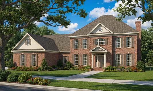 House Plan 1126 Hickory Place, Colonial Classical Federal House Plan