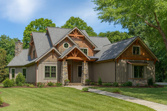 House Plan 1272-1 Calico Rock, Rustic Ridge House Plan