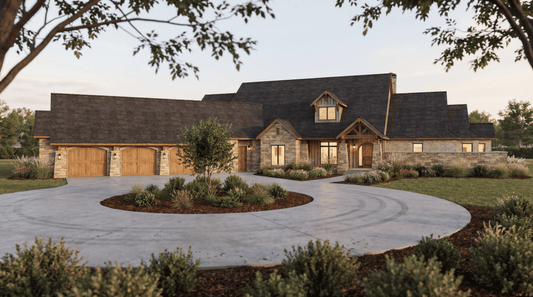 House Plan 1286 Southbend, Rustic House Plan