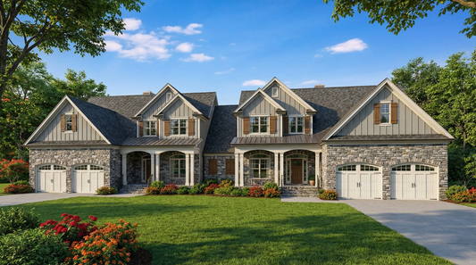 House Plan 1305 Barrington Place, Heritage House Plan