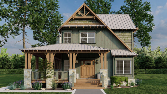 House Plan 1337 Angler Retreat, Riverbend House Plan