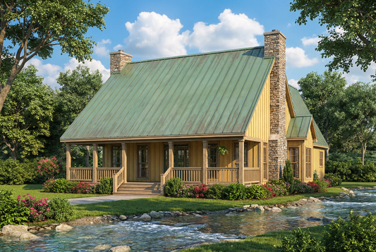 House Plan 139 Maple Street, Riverbend House Plan