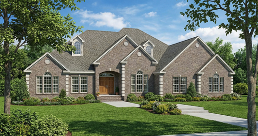 House Plan 1409 Brentwood, Traditional House Plan