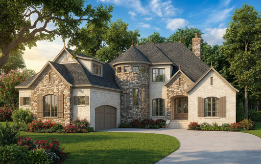 House Plan 1425 Chateau Pierre, European House Plan