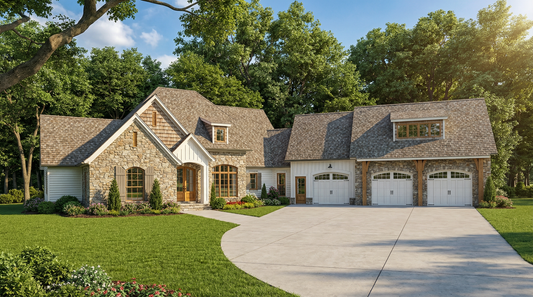 House Plan 1496 Dellwood Drive, Rustic House Plan - Nelson Design Group