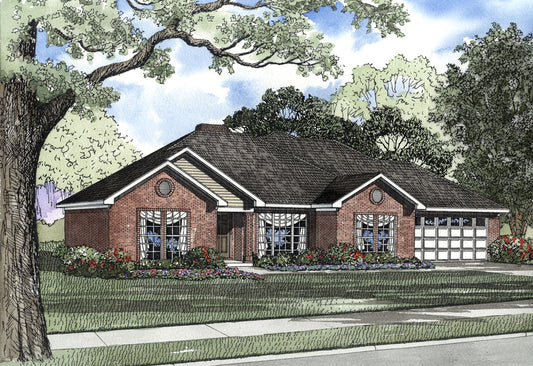 House Plan 153 Tyler Street, Traditional House Plan