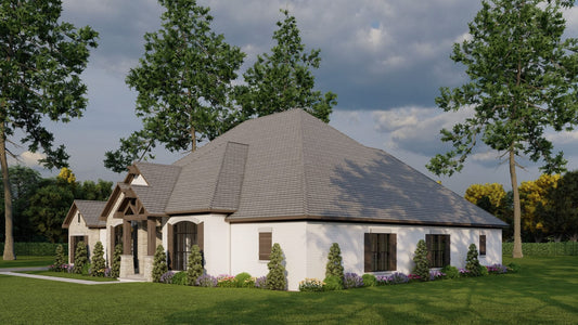 House Plan 1640 Aniston Place, Rustic House Plan