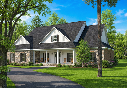 House Plan 223 Hickory Place, Country House Plan