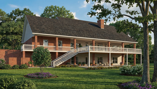 House Plan 224 Waterfront Cove, Waterfront House Plan