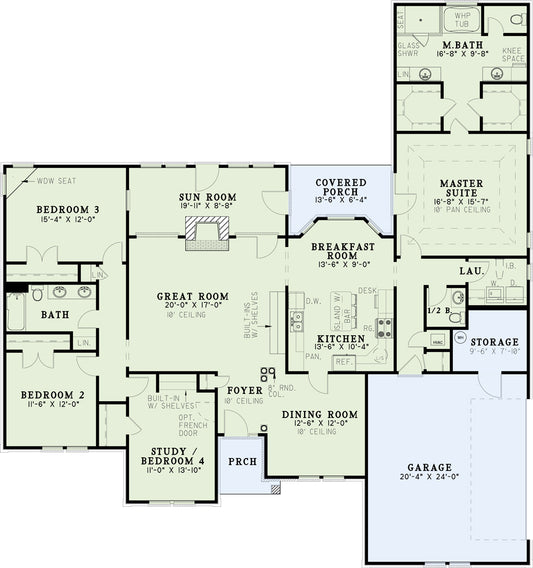 House Plan 249 Kensington Cove, French Traditional House Plan