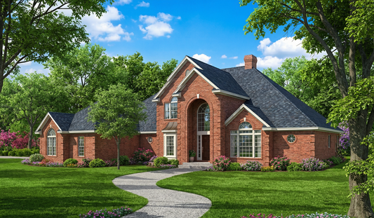 House Plan 273 Dogwood Lane, French Traditional House Plan