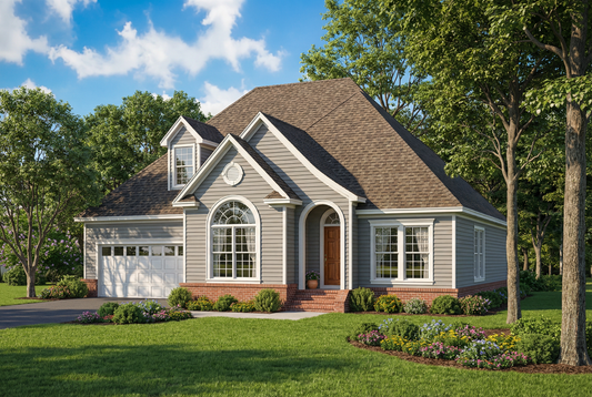 House Plan 303B Cross Creek, Traditional House Plan