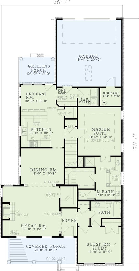 House Plan 309 Windstone Place, Village at Windstone I House Plan