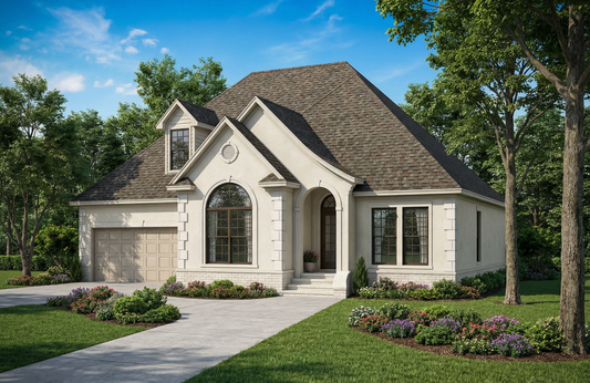 House Plan 346 Hickory Place, French Traditional House Plan