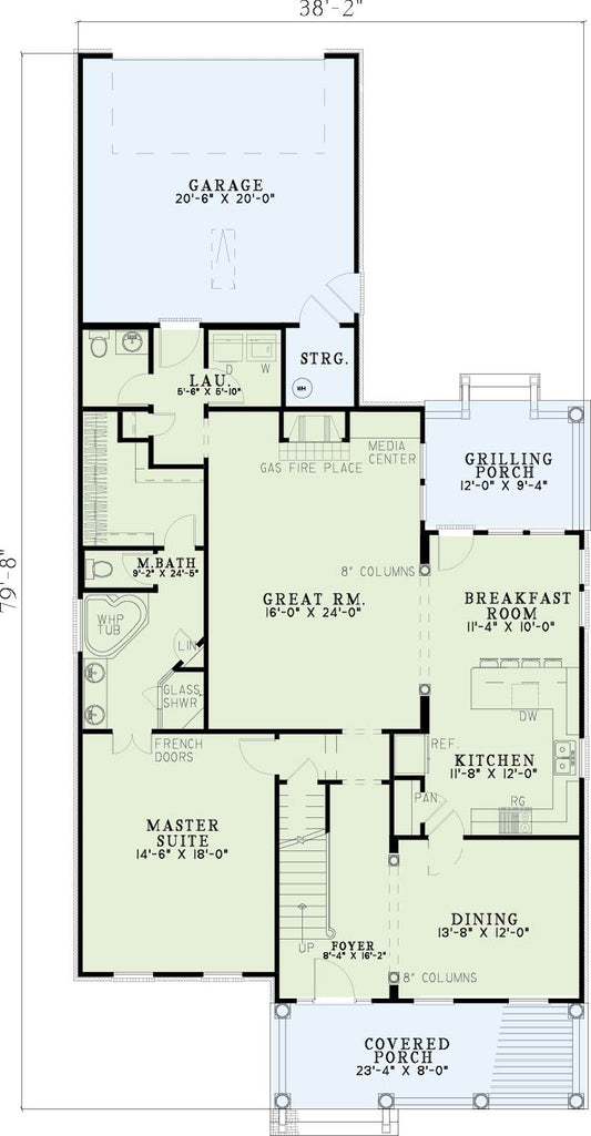 House Plan 358 Windstone Place, Village at Windstone II House Plan