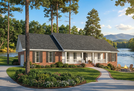 House Plan 367 Walnut Grove, Country House Home Plan