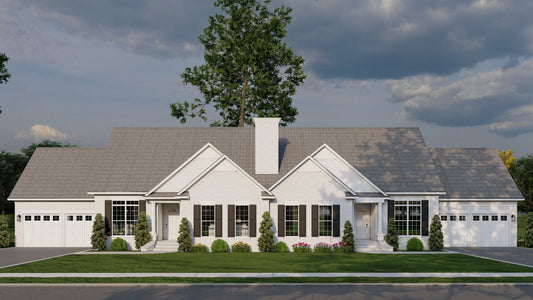 House Plan 405-1 Carriage Hill II, Multi-Family House Plan