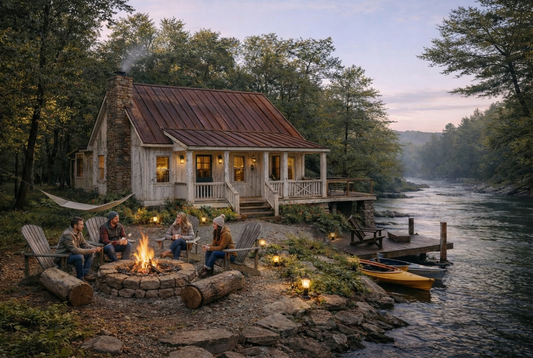 House Plan 419 Bluff's Edge, Riverbend House Plan