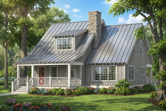 House Plan 423 Table Rock, Riverbend House Plan