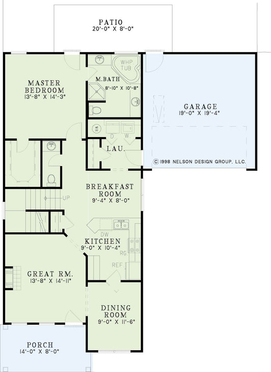 House Plan 512 Maple Drive, Classical House Plan