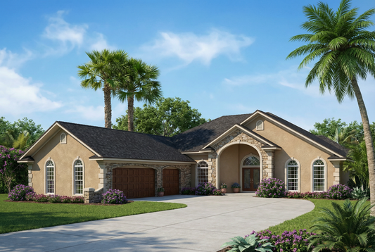 House Plan 553 The Mansor, Florida House Plan